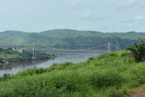 Brücke über den Kongo River bei Matadi